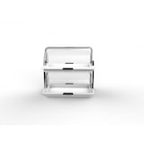 thumbnail of Biesse Buffet Vitrine doppelt mittel , plastik, weiß, 38x26x35.6