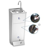 thumbnail of Lavamanos registrable con pedestal un pulsador serie XS agua fría y caliente