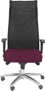 thumbnail of Cadeirão executivo Sahúco XL Assento estofado em tecido BALI roxo (COM ESPUMA VISCOELÁSTICA) e encosto em rede respirável.