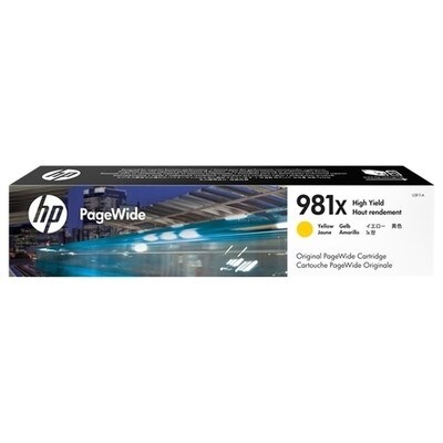 Hewlett Packard L0R11A HP L0R11A PageWide Tintenpatrone yellow No. 981 X