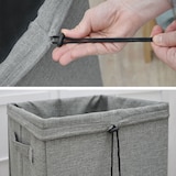 thumbnail of 50L Cesto Biancheria Sporca con Coperchio e Sacco 30x30x60 Cesta Portabiancheria