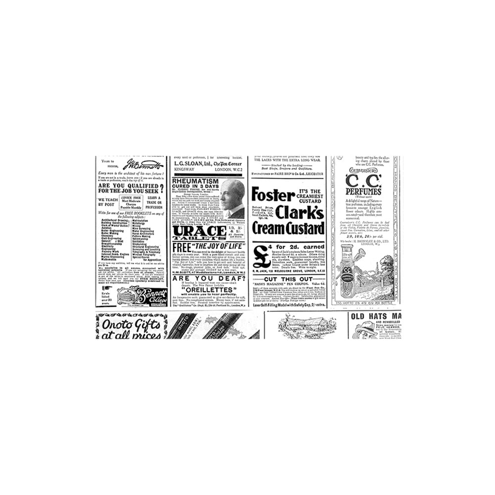 Papel Antigrasas Aperitivi 'Times' 32 G/M2 20X12 Cm Blanco Perg. Antigrasas (1000 Unidades)