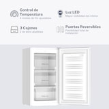 thumbnail of VOK Congelador Vertical Una Puerta de 63 L - Alto 82,5 Cm, Puerta reversible, Blanco