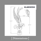 thumbnail of ADRIÁN | Grifo de baño grande de acero inoxidable de diseño cisne | Mezclador  cromado de lujo para restauración hotelera |alto lavabo independiente