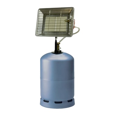 Stufa a gas radiante 4,2 KW Accensione piezoelettrica Termocoppia di sicurezza Regolatore di gas regolabile KEMPER