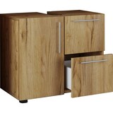 thumbnail of Holz Badmöbel Badunterschrank Flandu Schublade