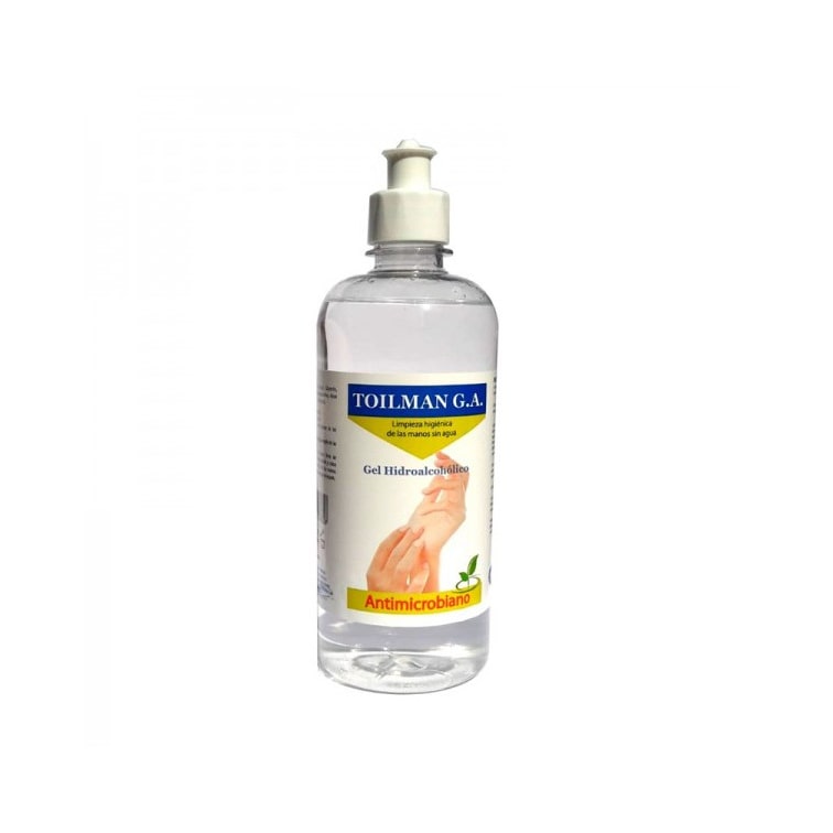 MONOUSO - Antibakterielles hydroalkoholisches Sanitärgel 500ml (1 Stück)