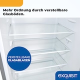 thumbnail of Exquisit Kühl-Gefrierkombination KGC320-95-E-040E inoxlook | 315 l Nutzinhalt | Edelstahloptik