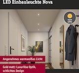 thumbnail of Paulmann Spot encastré LED 3-Step-Dim Nova Coin Kit de base orientable  rond 84mm 50° Coin 3x6W 3x470lm 230V gradable 2700K Doré mat 92406