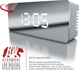 thumbnail of BEARWARE Wecker, LED Digital Spiegelwecker mit Nachtmodus & Temperaturanzeige, Kosmetikspiegel