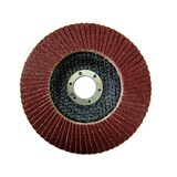 thumbnail of 10x Fächerschleifscheiben 125mm konisch P100 Braun