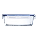 thumbnail of Luminarc Pure Box Active Recipiente Rectangular Hermético Vidrio 19x13cm - 122cl Bicolor