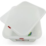 thumbnail of Pack 6 Tupper rectangular reutilizable con tapa, apto para microondas, lavavajillas y congelador. Medidas: 325x265x100 6,8L