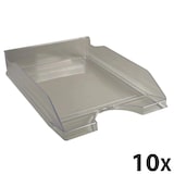 thumbnail of Exacompta 12327D 10x ECOTRAY brievenbak, Office, grijs transparant