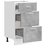thumbnail of vidaXL Unterschrank Lyon Betongrau 40x46x81,5 cm Holzwerkstoff