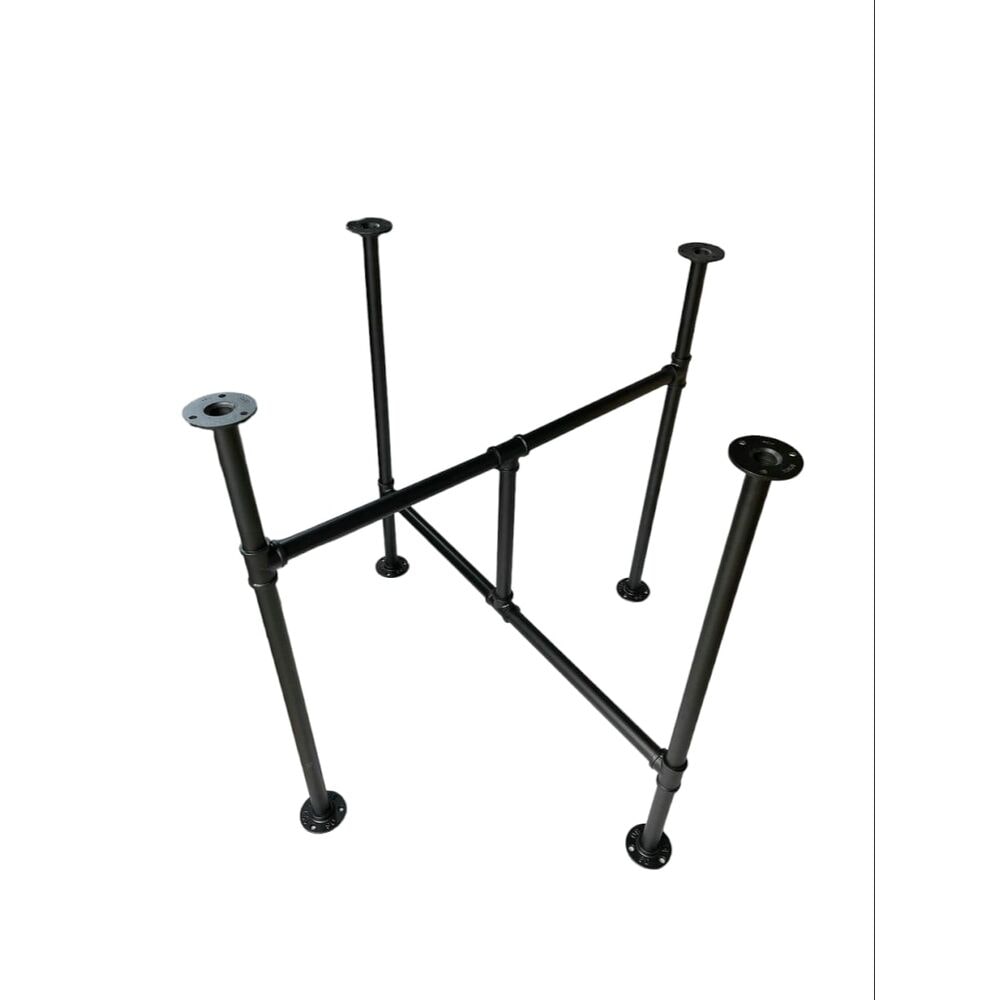 Patas de acero para mesa no ajustables 71 x 60 cm