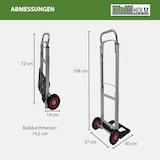 thumbnail of Aluminium Sackkarre klappbar 90kg Traglast Transportkarre Stapelkarre Handkarre Karre
