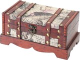 thumbnail of HMF Schatztruhe aus Holz, 23 x 13 x 11 cm, Klein, Amerika