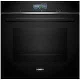 thumbnail of Siemens iQ700, Einbau-Backofen, 60 x 60 cm, Schwarz, Edelstahl HB776G1B1