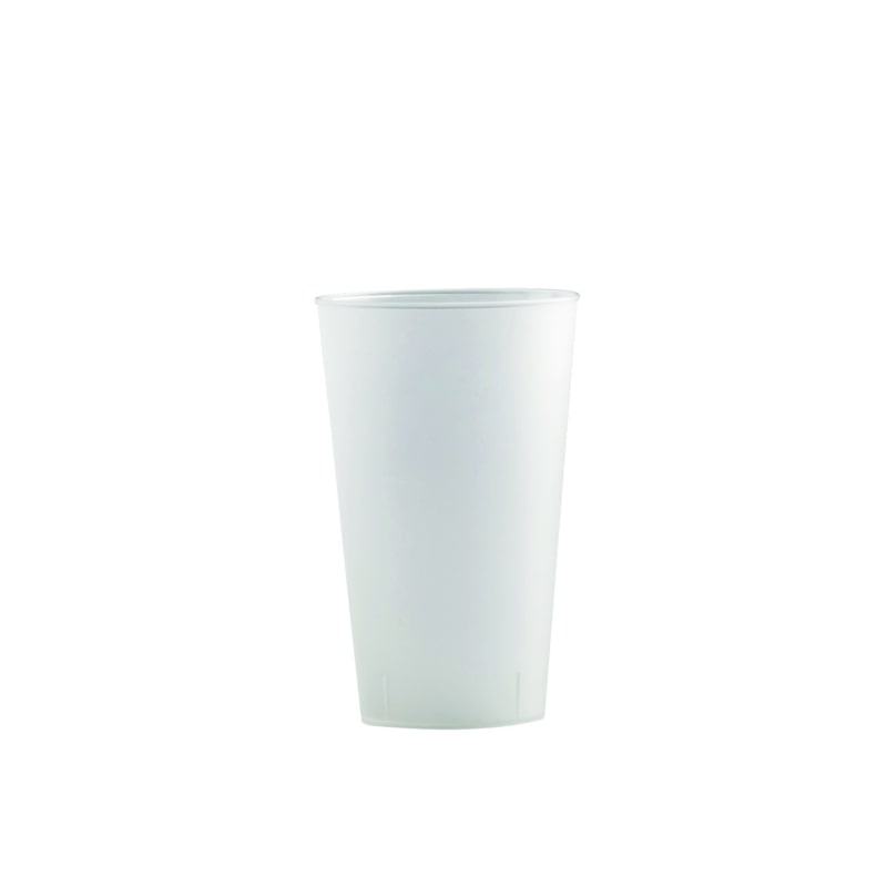 FHC - 1000Pcs - Gobelet plastique PP réemployable "Festival" - H118mm 330ml