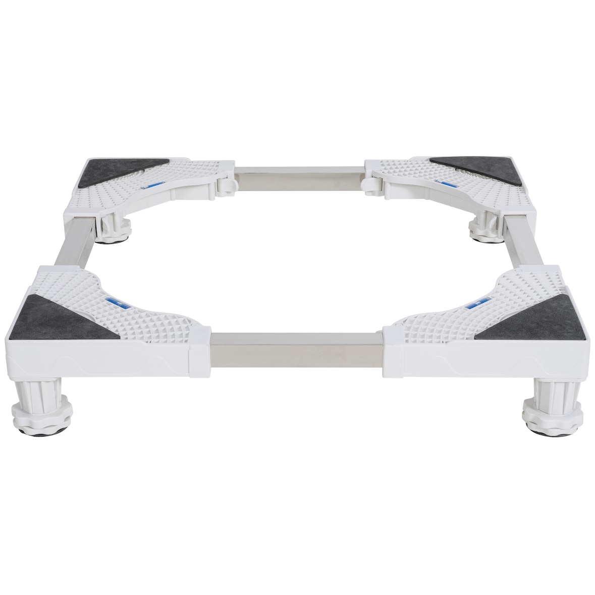 DELUKE® Waschmaschinen Untergestell BART - 4 Füße, für 300kg UNIVERSAL Waschmaschinen Sockel Trockner Untergestell für Kühlschrank Weiß