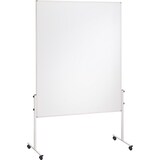 thumbnail of Moderationswand 4858 120x150cm weiß inkl. Rollen