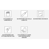 thumbnail of Barbecue prefabbricato in cemento con cappa e griglia Beton Brace