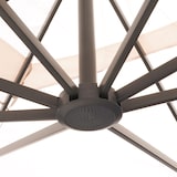 thumbnail of BLUES - Parasol de Jardín Excentrico 3x2 Orientable a 360°- Estructura de Aluminio Inclinable y Retráctil Brazo lateral  - Chimenea Cortaviento