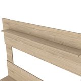 thumbnail of TUHOME Panel de Entretenimiento de Pared Beijing, con estante superior - Miel