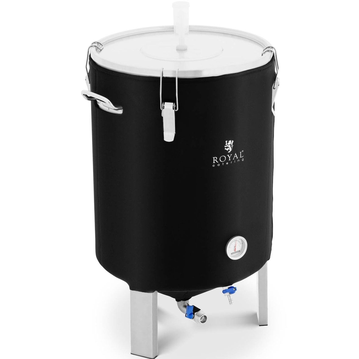 Royal Catering Recipiente de fermentação - 60 l - 0-40°C - aço inoxidável - invólucro isolante
