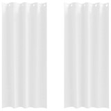 thumbnail of vidaXL Verduisterende gordijnen Puur Wit Polyester