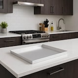 thumbnail of Giemme Spoleto – Bandeja profesional rectangular de aluminio, 39x30 cm, borde 2,5 cm