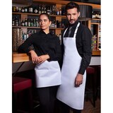 thumbnail of Bib Apron Basic: One Size / White