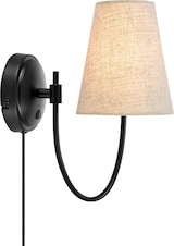 thumbnail of MARKSLÖJD Amar Wandleuchte beige/schwarz
