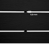 thumbnail of Panneau brise-vue de jardin à lames en polyéthylène, résistant et facile à installer, pour protéger et décorer les espaces extérieurs (2 panneaux)