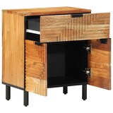 thumbnail of Cabinet de chevet Marron 50 x 33 x 60 cm Bois d'acacia massif – Modèle Tendresse
