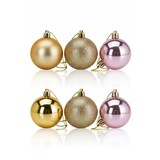 thumbnail of WellHome - 60er Set Weihnachtskugeln in Champagnerfarben
