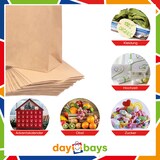 thumbnail of DayBays 50 Stk. Blockbodenbeutel 15+9x28 cm Braun