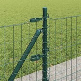 thumbnail of vidaXL Zaun mit Pfosten Grün 0,6 x 50 m Stahl