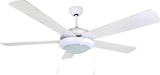 thumbnail of Ventilador de techo con luz Orbegozo CP 82132, 5 aspas, 3 velocidades, 132 cm de diámetro, 60 W