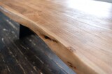 thumbnail of KAWOLA Esstisch ARBORIO Akazie massiv Natürliche Baumkante 240x100cm