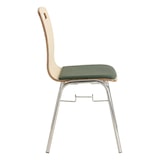 thumbnail of Besucherstuhl Helsinki gepolstert | Sitzschale HPL | Konferenzstuhl mit Stuhlverbinder