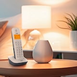 thumbnail of SPC Air - Teléfono fijo inalámbrico con pantalla iluminada, agenda 20 contactos, ID llamada, mute - Blanco