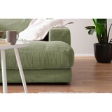 thumbnail of KAWOLA Big Sofa XL MADELINE Cord olivgrün