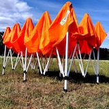 thumbnail of Partyzelt 3x6m - ohne 3 Wänden - Schwarz