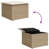 thumbnail of vidaXL Garten-Sofa-Set 5 pcs Beige und Creme 184 x 62 x 85 cm