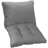 thumbnail of Loungekissen Set SmartLounge Hellgrau 60x60 cm - Wasserabweisende Sitzkissen & Rückenkissen für Indoor und Outdoor