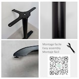 thumbnail of Restootab - Mesa 120x70cm - modelo Bazila em betão natural