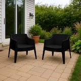 thumbnail of Set van 4 tuinstoelen Bartal zwart