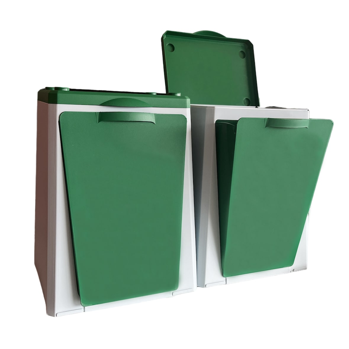 VILEDA ECUBE - 2 Caixotes do lixo modulares 10L/unidade